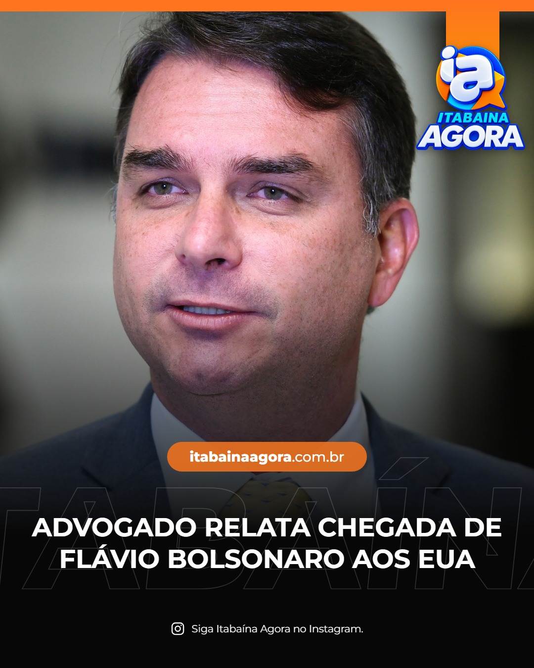 Advogado Simón Levy informa chegada de Flávio Bolsonaro aos Estados Unidos