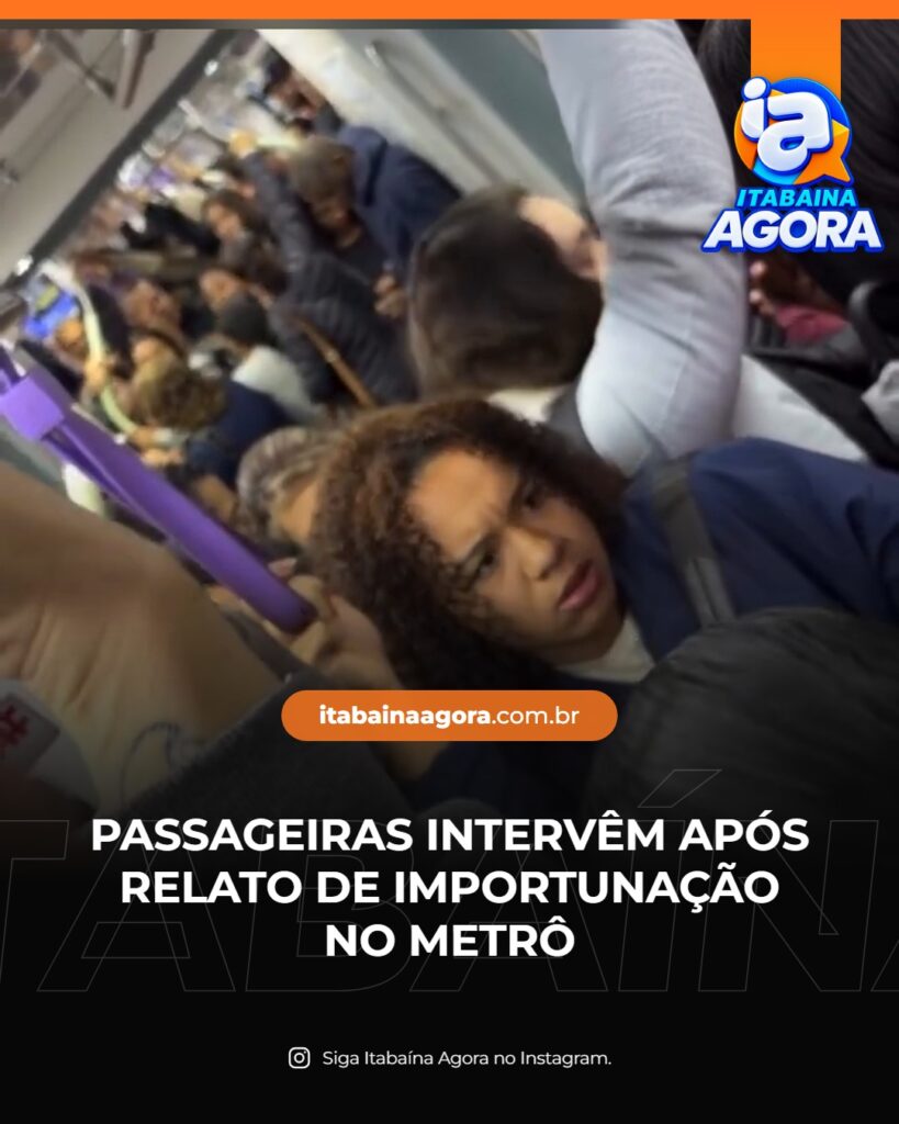 Passageiras intervêm após denúncia de importunação sexual no metrô de São Paulo